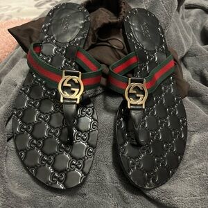 Gucci thong sandals